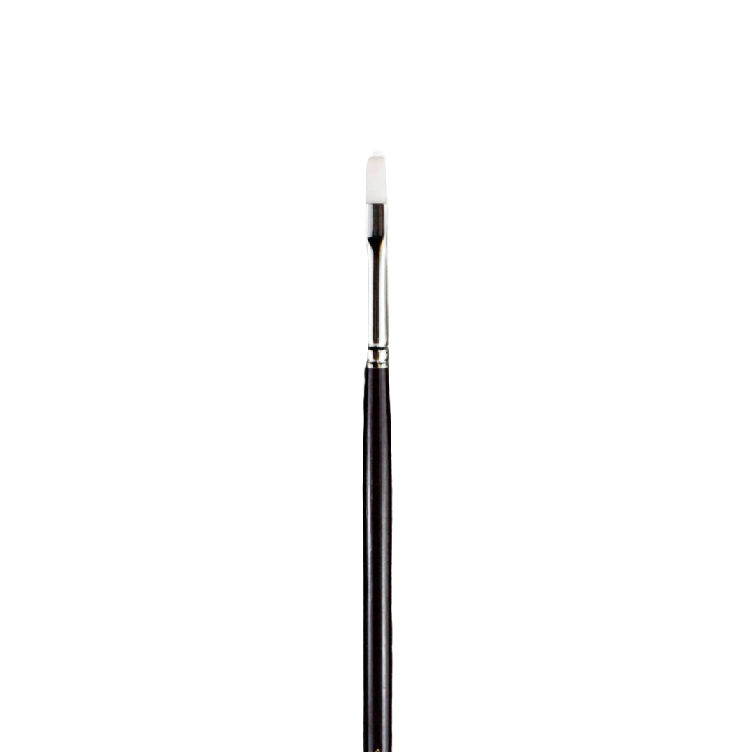 HJ Series 960B White Taklon Oil & Acrylic Brush Bright LH