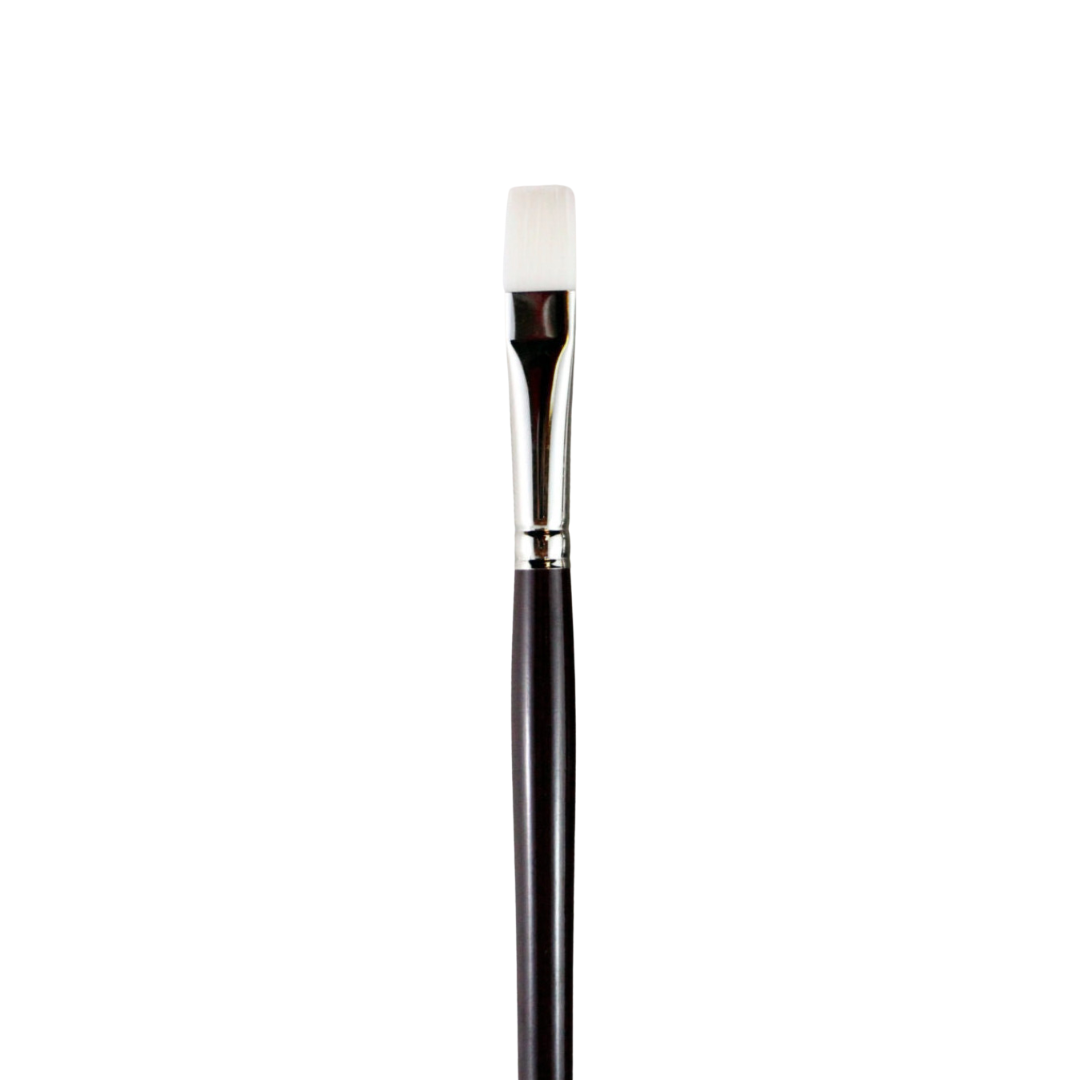 HJ Series 960B White Taklon Oil & Acrylic Brush Bright LH