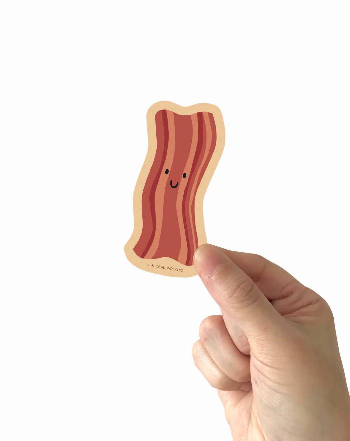 Bacon Vinyl Sticker