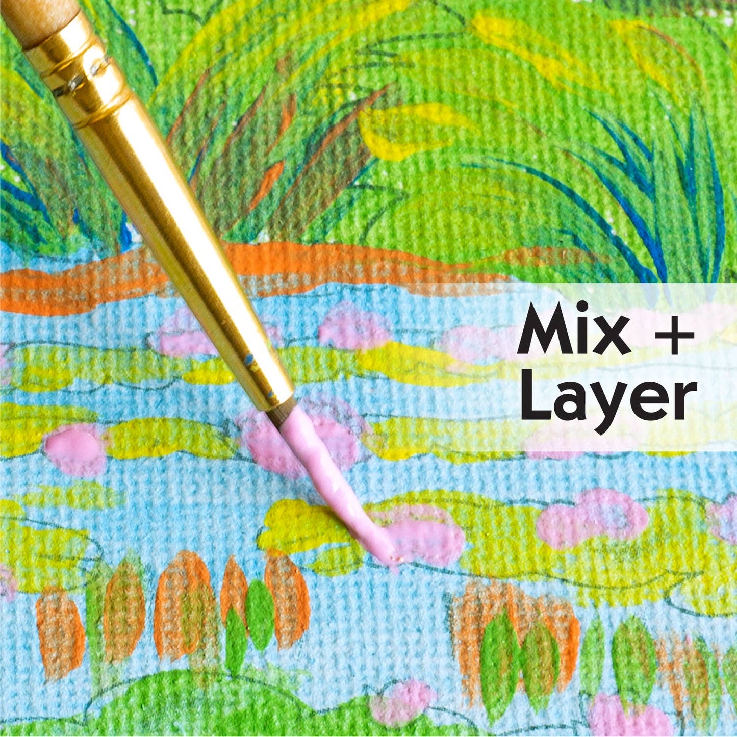 Faber Castell Paint by Number Museum Series "The Japanese Footbridge - Monet"
