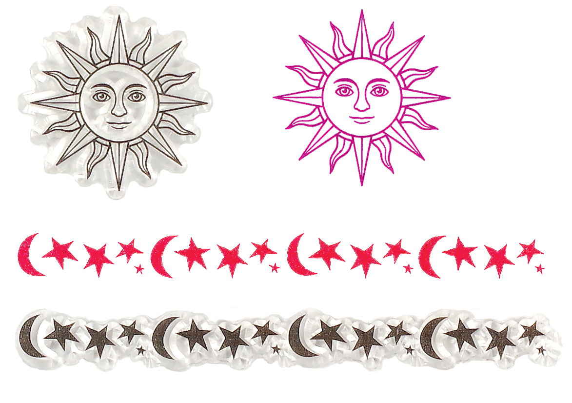 Celestial Clear Stamp Set