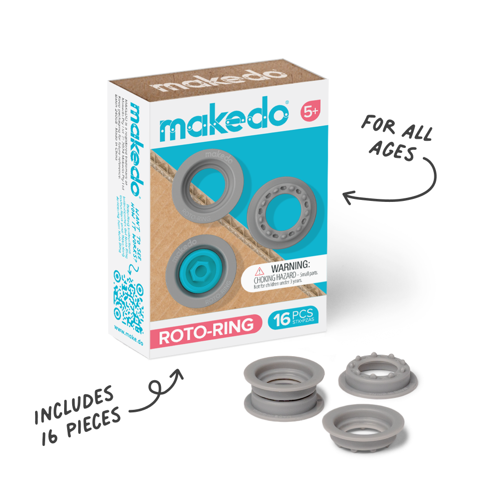 Makedo Roto-Ring (16 pieces)