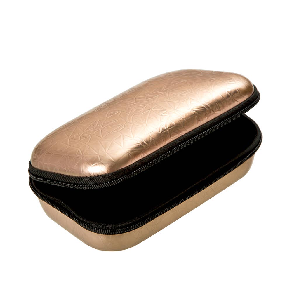 ZIPIT Metallic Storage Box Rosegold