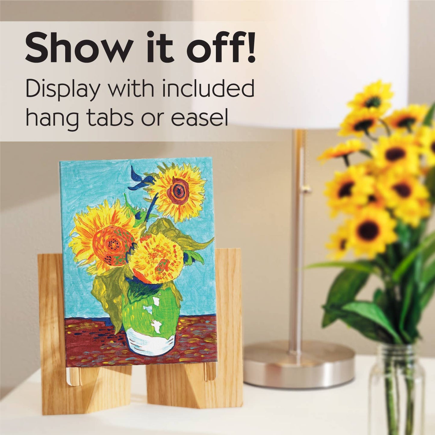 Faber Castell Paint by Number Museum Series "Sunflowers - Van Gogh"