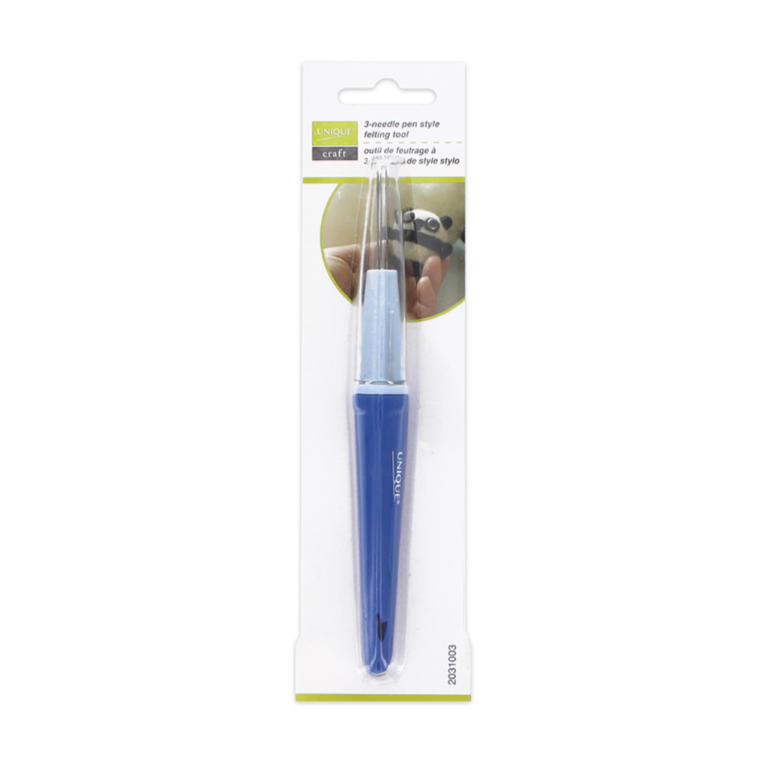 Unique Craft 3-Needle Pen Style Felting Tool