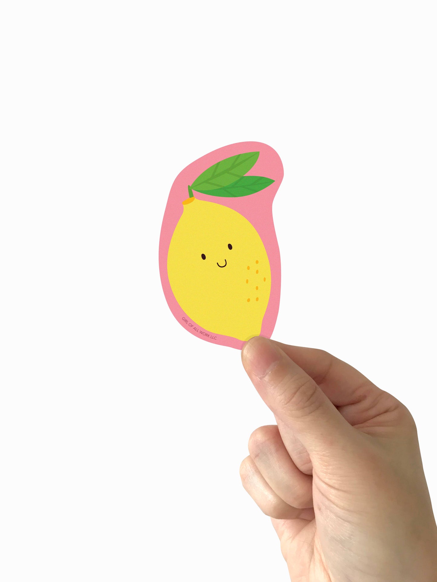 Lemon Vinyl Sticker
