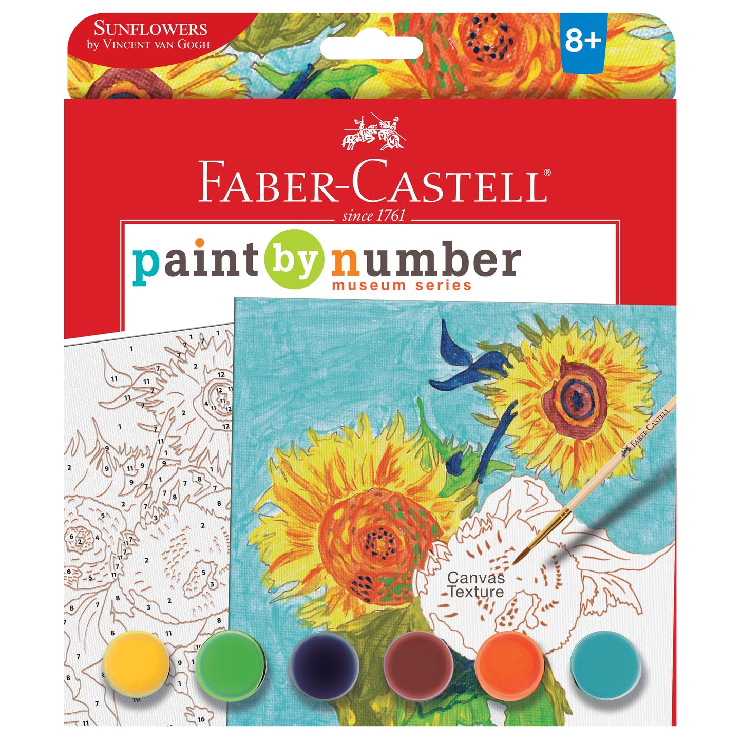 Faber Castell Paint by Number Museum Series "Sunflowers - Van Gogh"