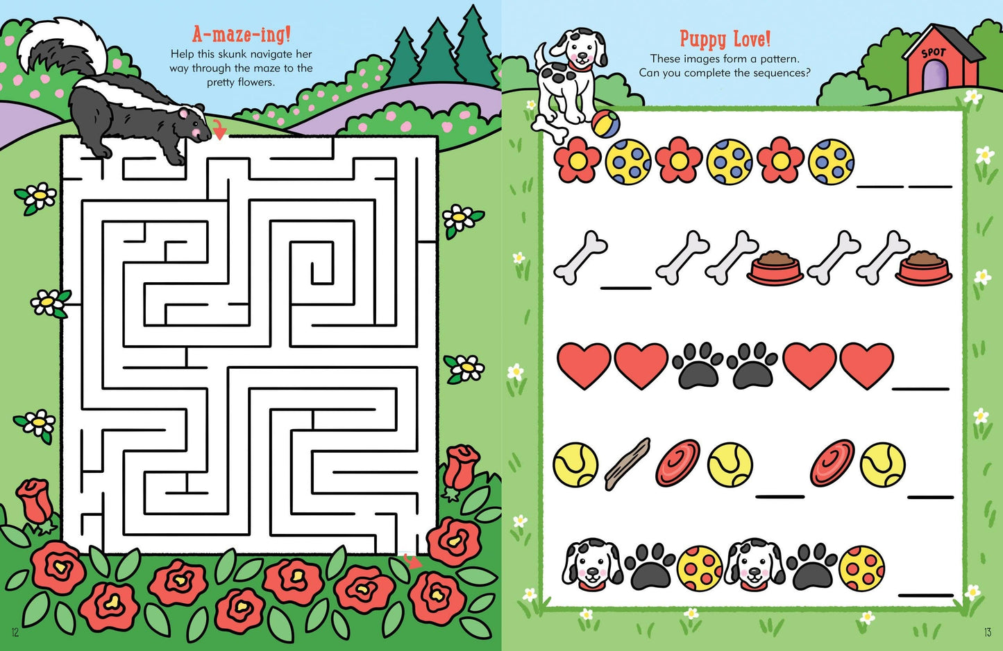 "The Furry Friends" Activity Book