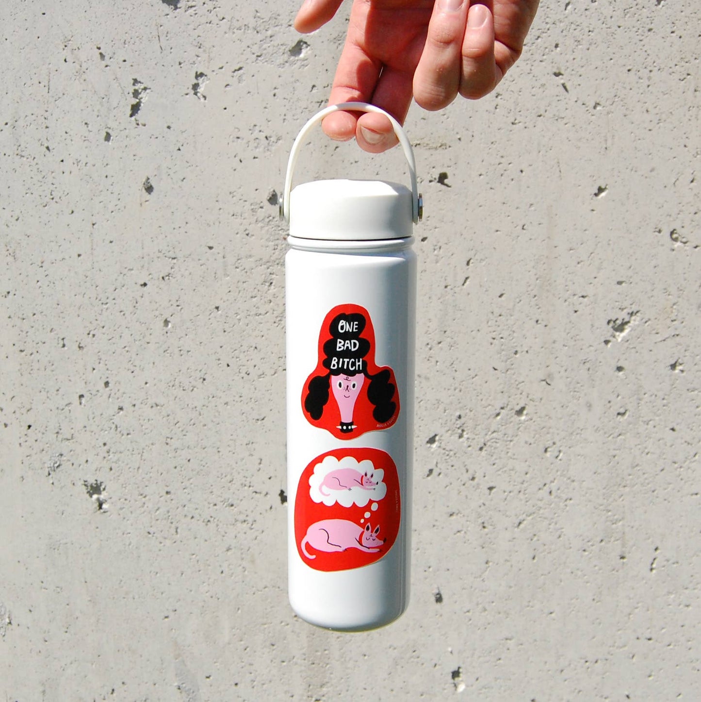 "One Bad B*tch" Sticker