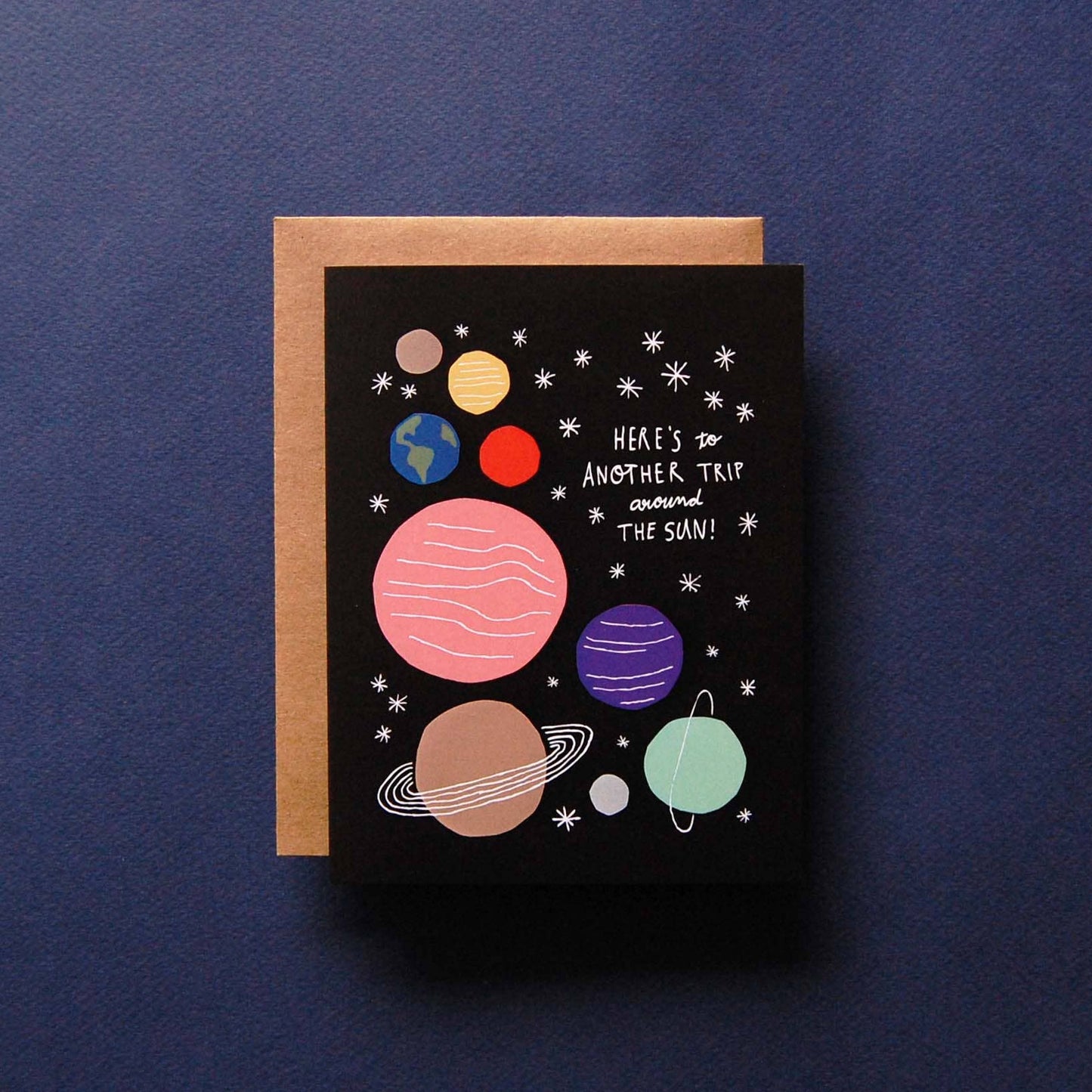 šØš¦ "Around the Sun" Birthday Card