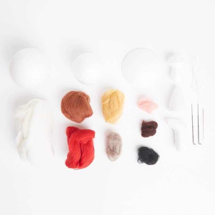 Needle Felting Kit "Toadstools Set"