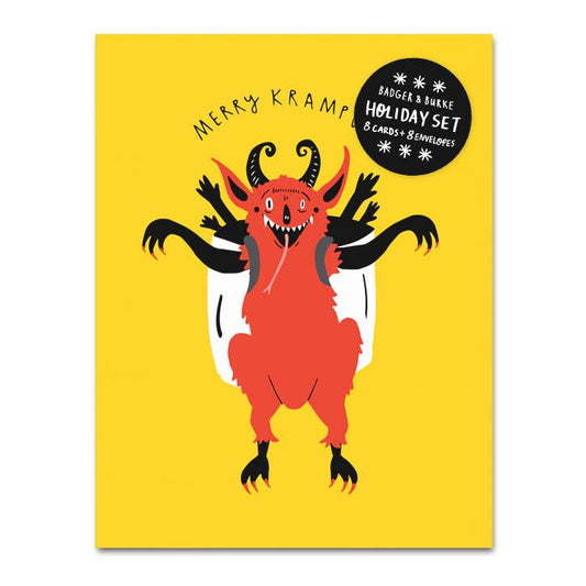 🇨🇦 "Krampus" Holiday Greeting Card Set
