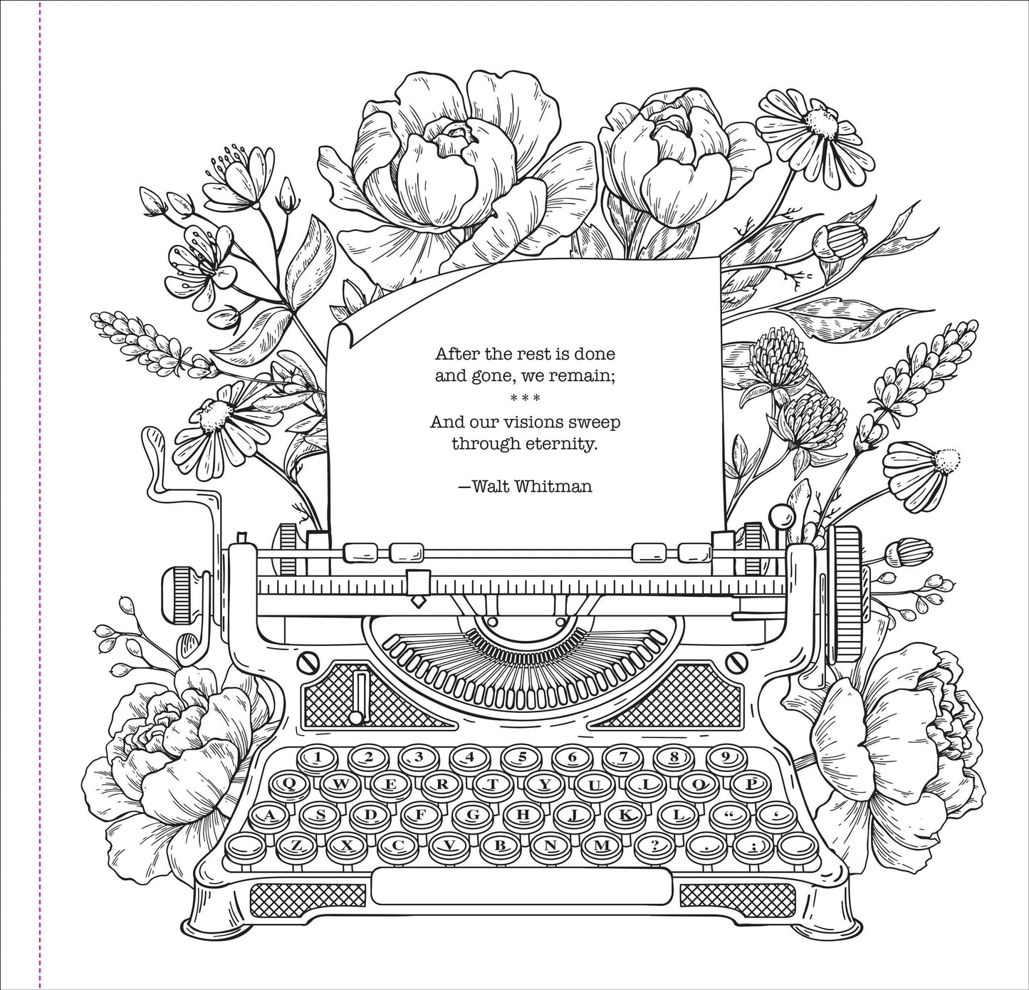 "Ephemera" Colouring Book
