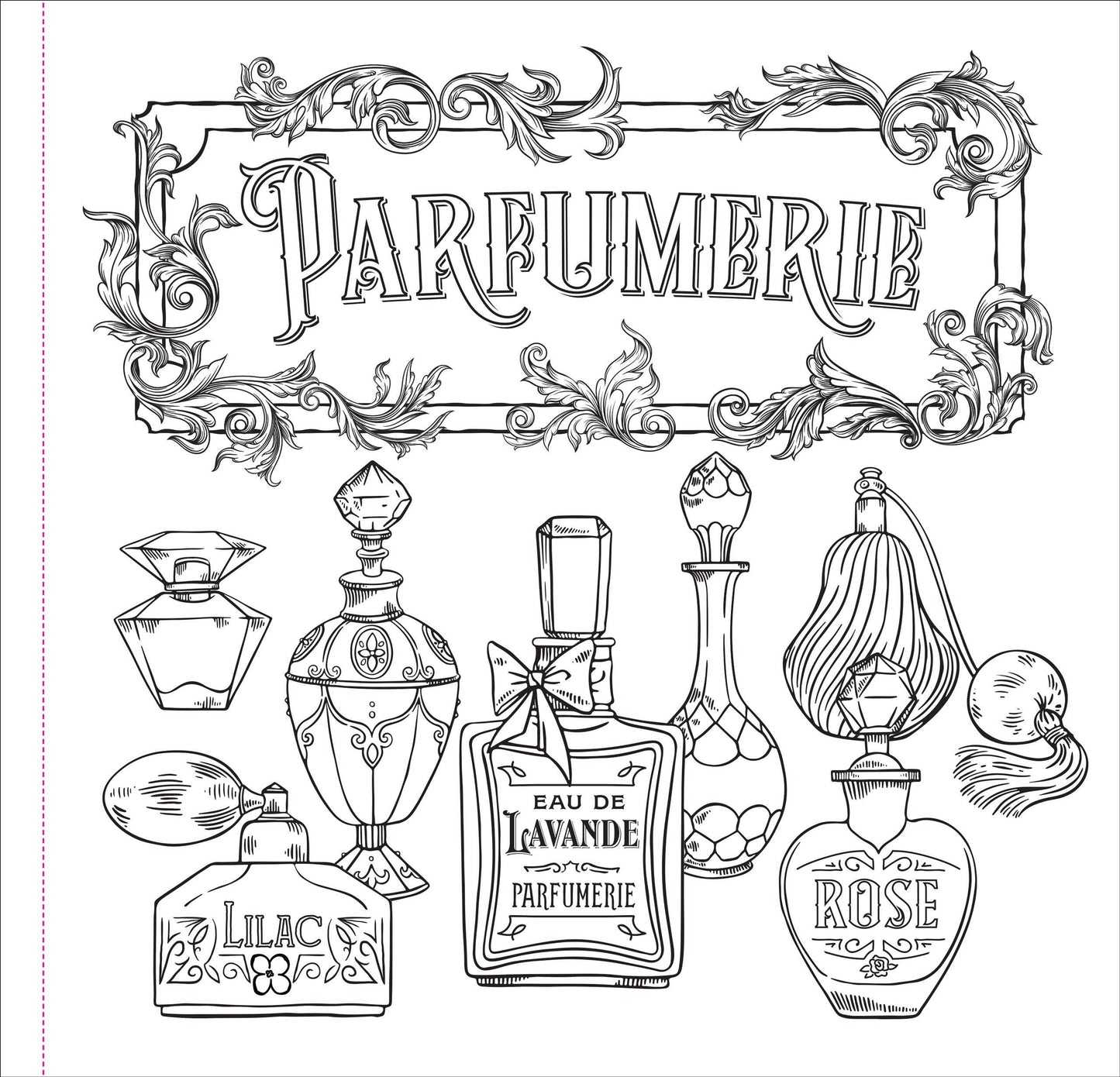 "Ephemera" Colouring Book