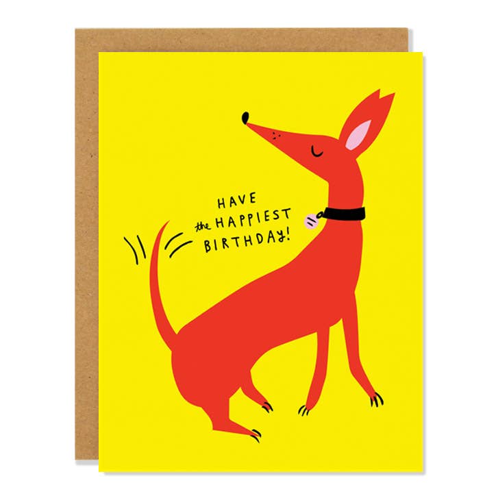 🇨🇦 "Happiest B'day" Birthday Card
