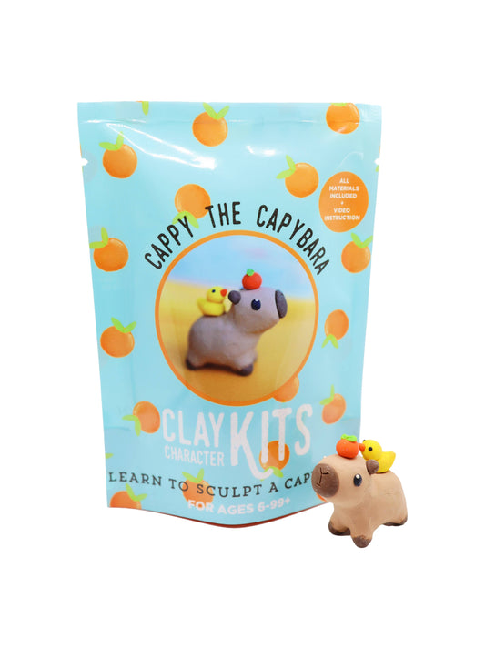 🇨🇦 Capybara DIY Polymer Clay Kit | Arts & Craft Kit