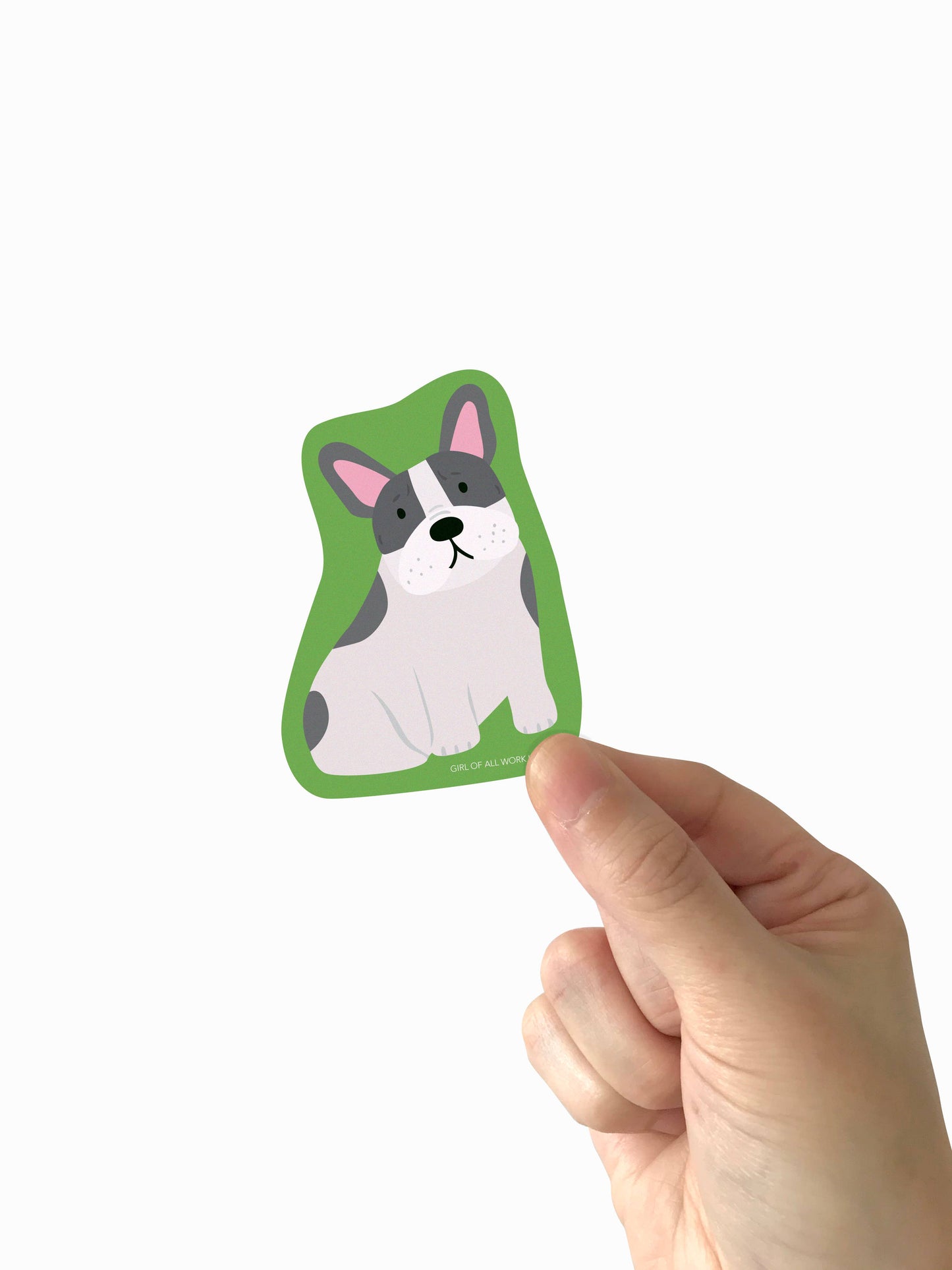 French Bulldog Vinyl Sticker