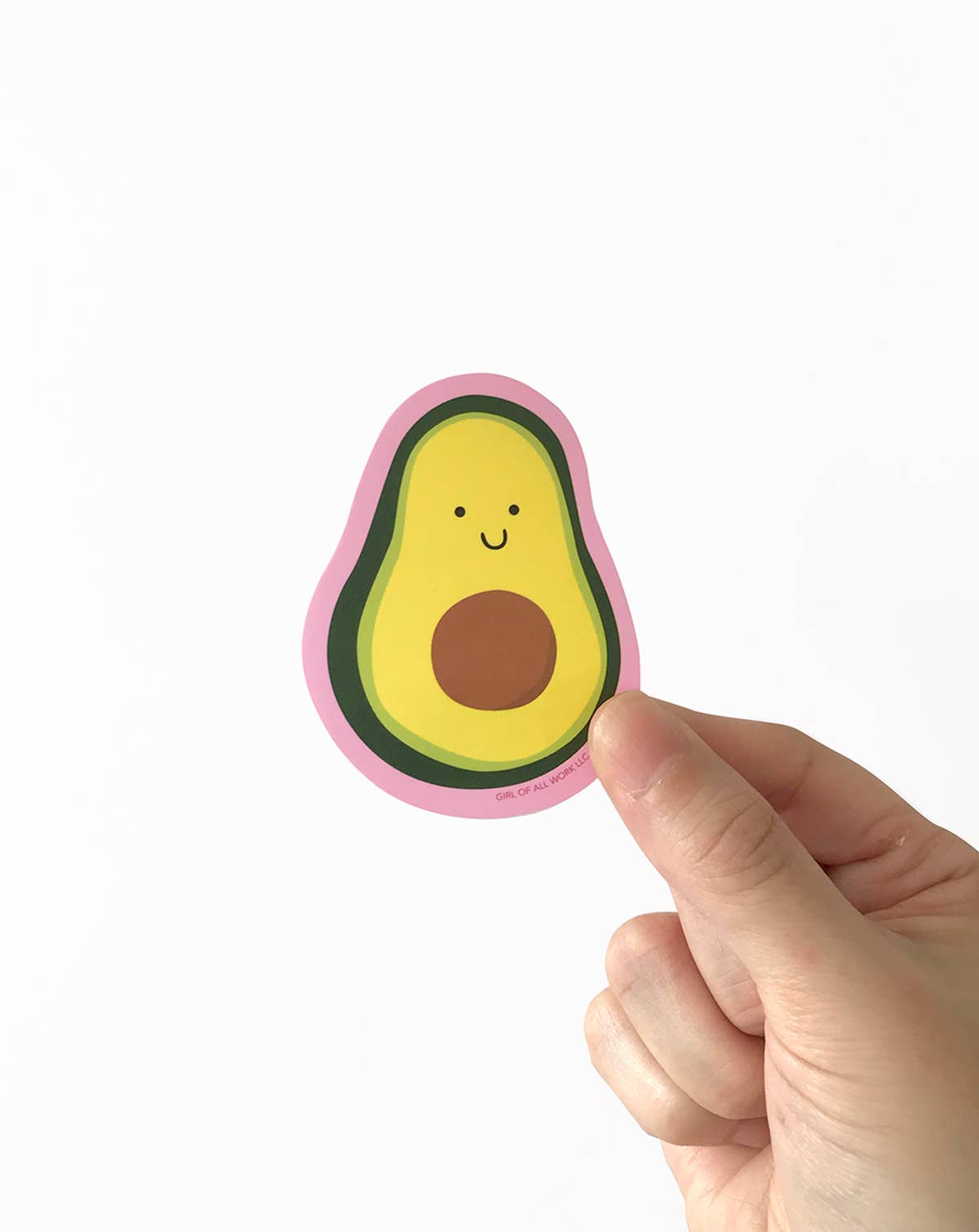 Avocado Vinyl Sticker