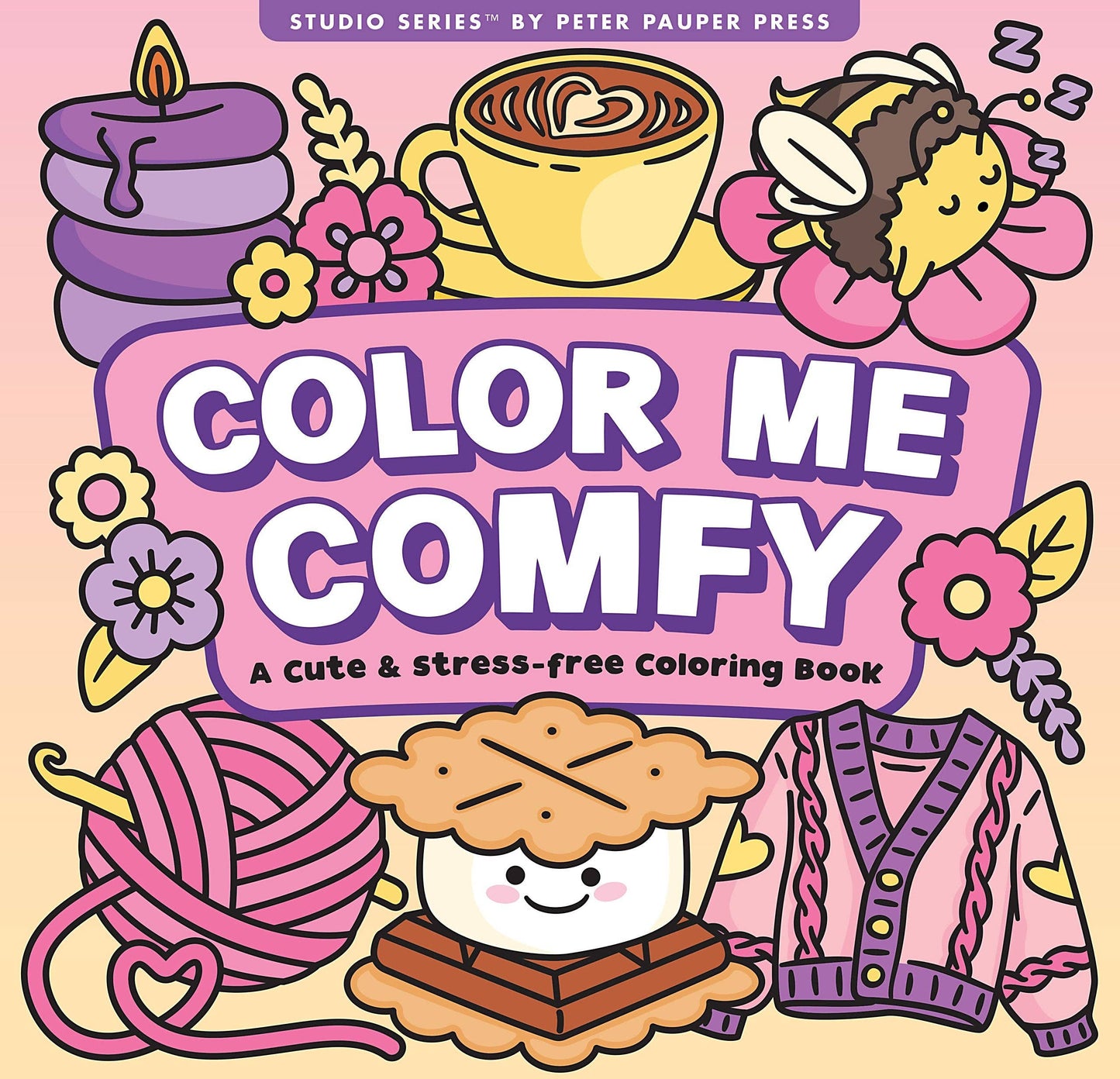 "Colour Me Comfy" Colouring Book