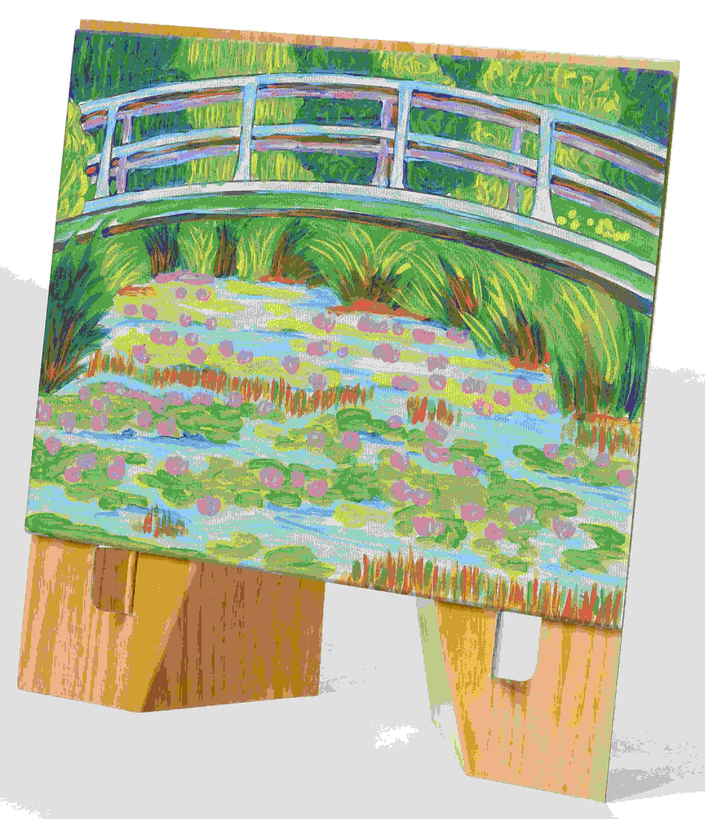 Faber Castell Paint by Number Museum Series "The Japanese Footbridge - Monet"