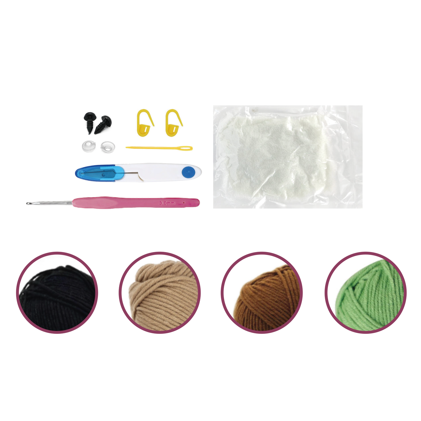 "Little Octopus" DIY Crochet Kit