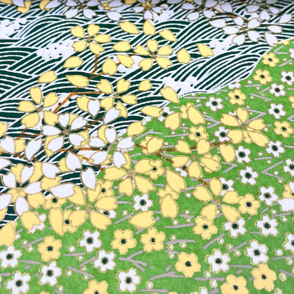 Chiyogami Japanese Paper 24x36" 1072C