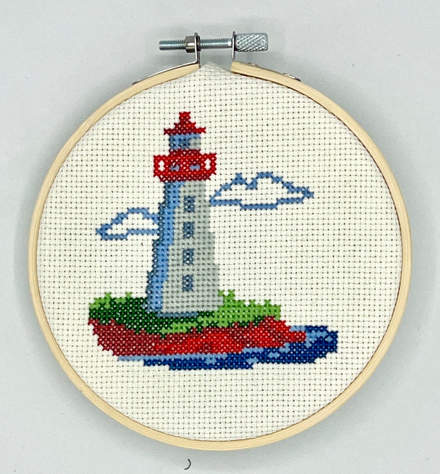 🇨🇦 Island Cross Stitch Kit - Lighthouse