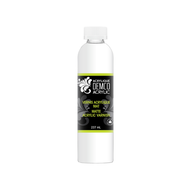 Demco Matte Acrylic Medium and Varnish 4oz / 120ml