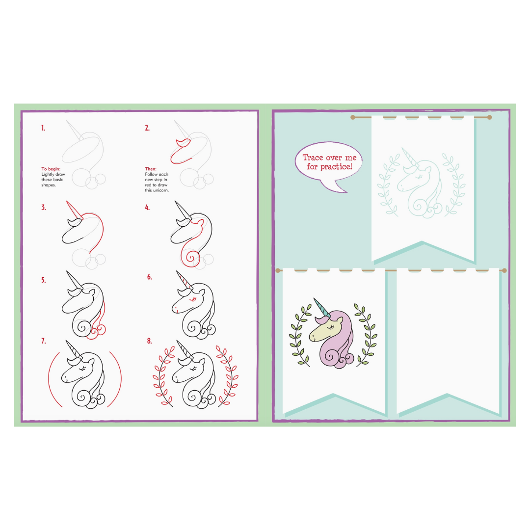 Learn to Draw... Unicorns & Mermaids