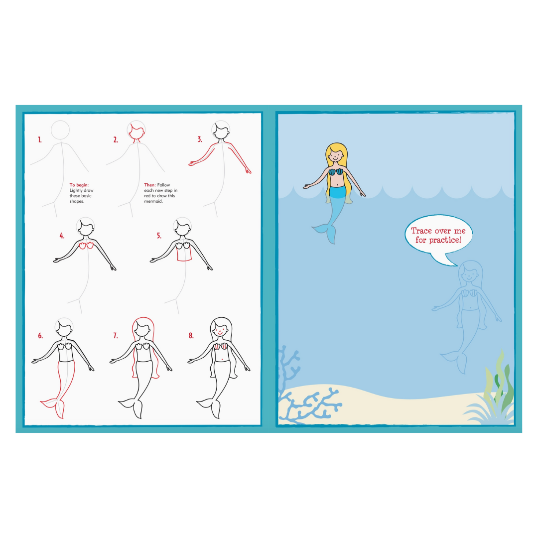 Learn to Draw... Unicorns & Mermaids