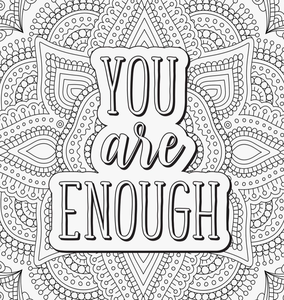 Colouring Book "Self Care"