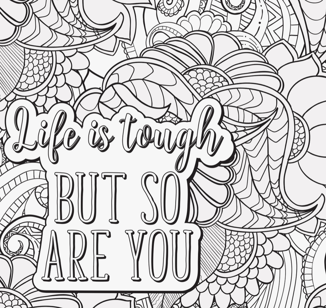 Colouring Book "Self Care"