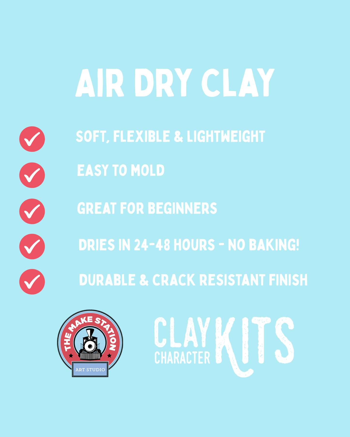 🇨🇦 "Octopals" DIY Air Dry Clay Kit
