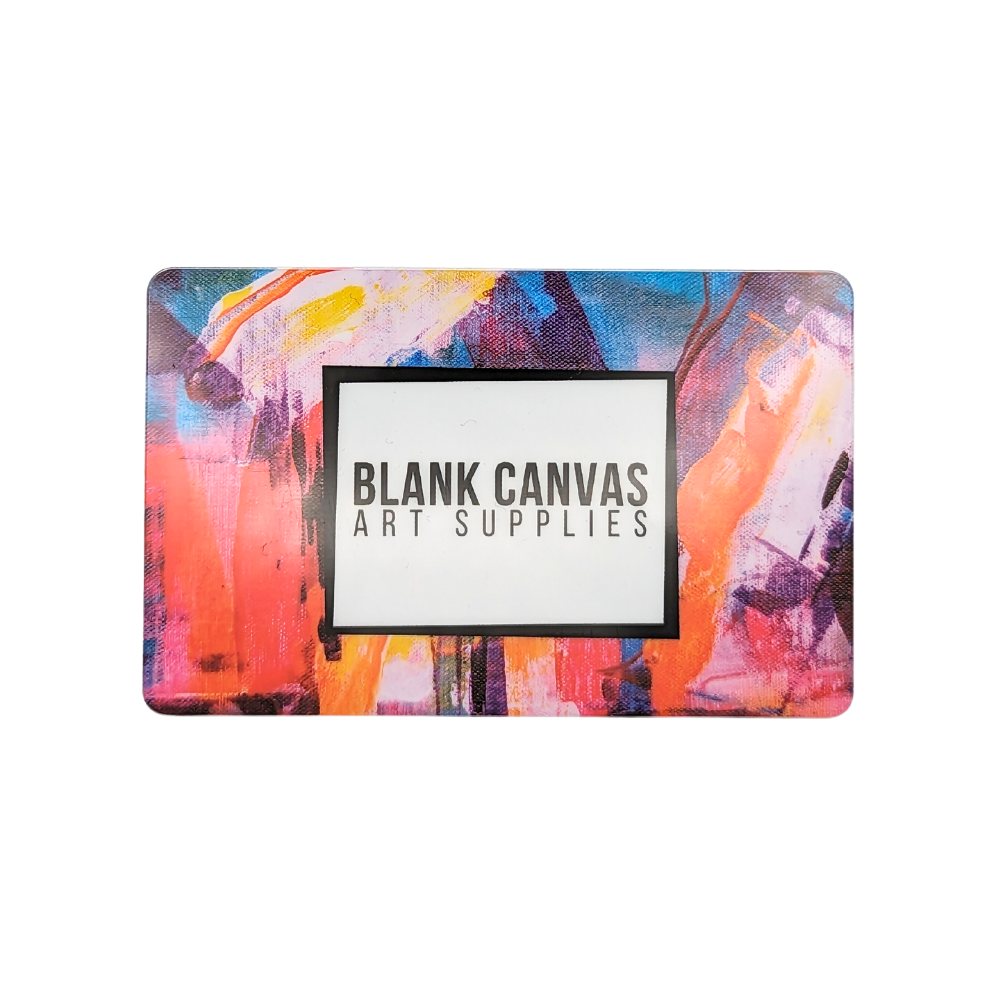 Blank Canvas Art Supplies Gift Card