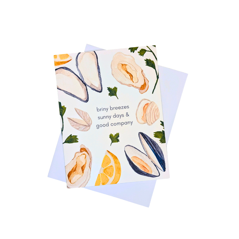 🇨🇦 "Briny Breezes" Greeting Card