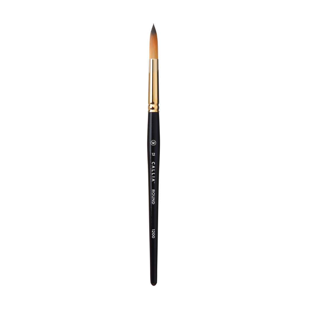 Willow Wolfe Callia Round Synthetic Kolinsky
