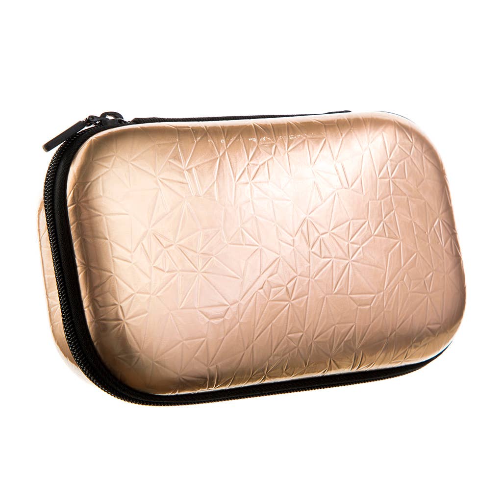 ZIPIT Metallic Storage Box Rosegold