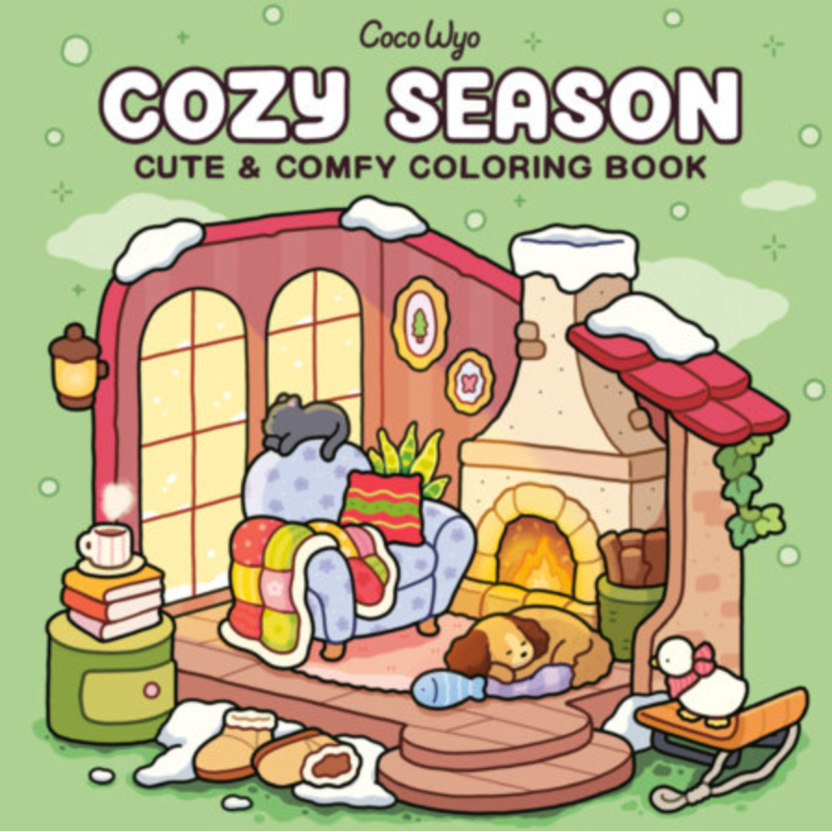 Coco Wyo "Cozy Season" Colouring Book