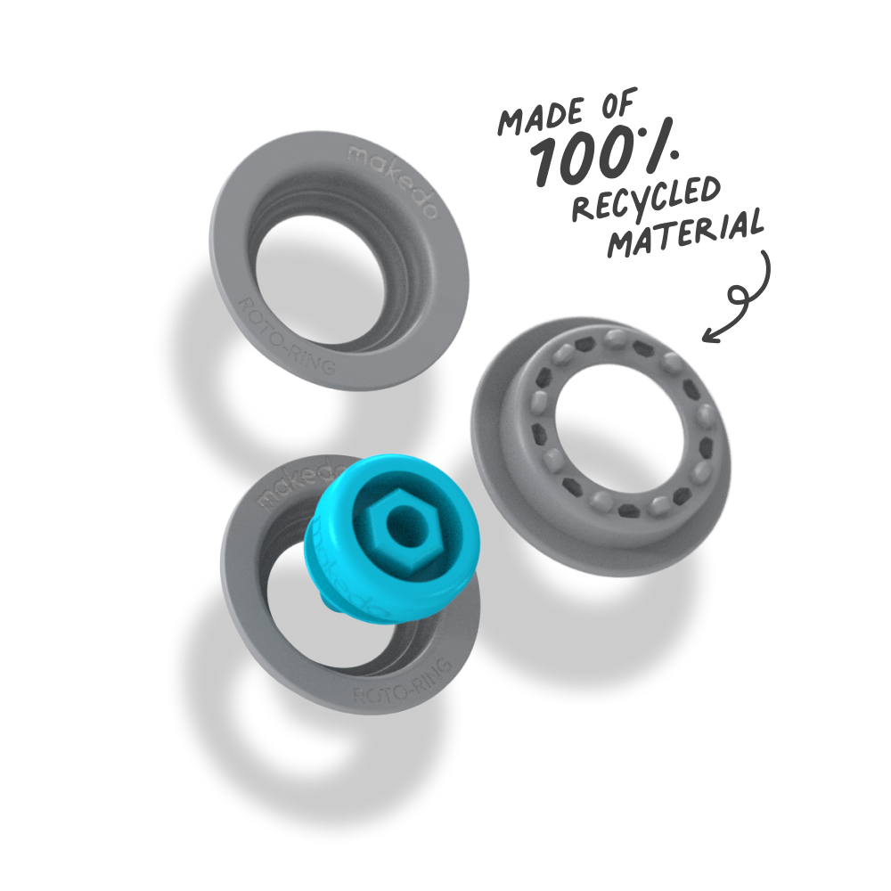 Makedo Roto-Ring (16 pieces)