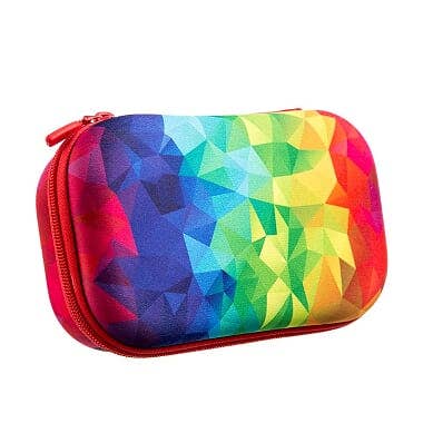 ZIPIT Colorz Storage Box, Rainbow Pencil Case for Girls