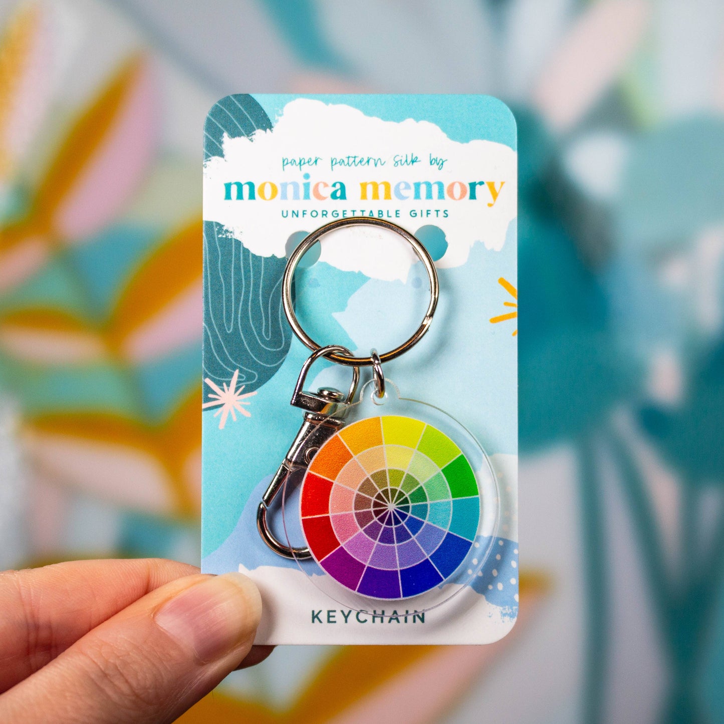 🇨🇦 "Colour Wheel" Keychain
