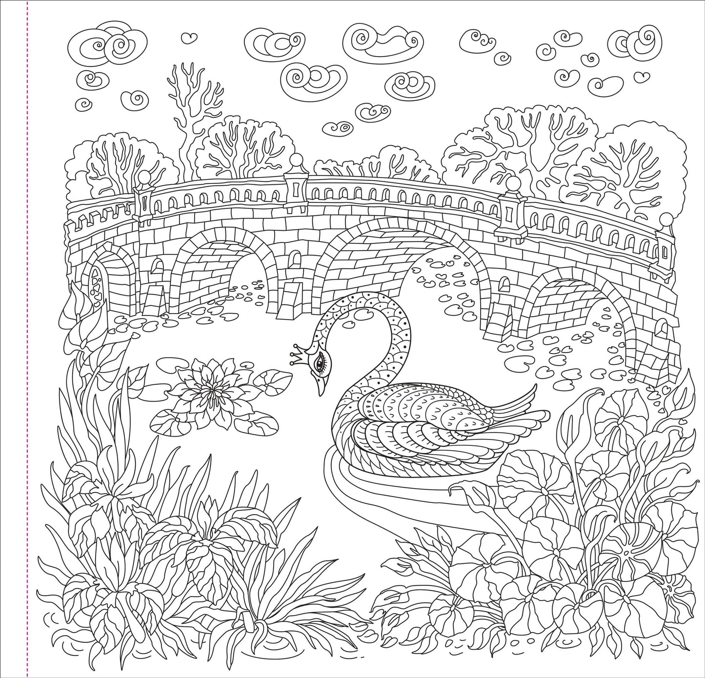 "Enchanted Kingdom" Colouring Book