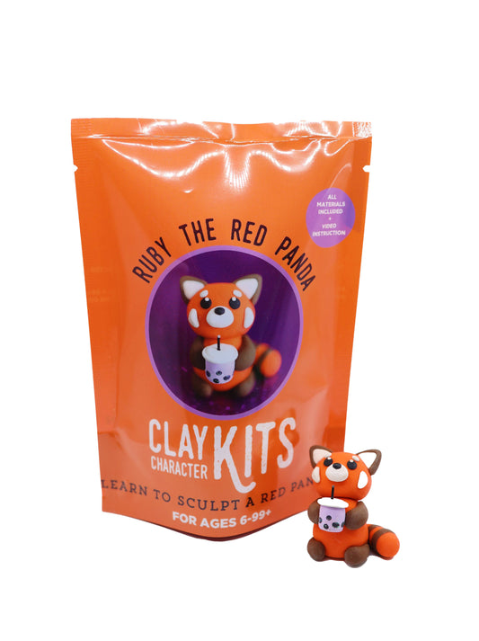 🇨🇦 Red Panda DIY Polymer Clay Kit | Arts & Craft Kit