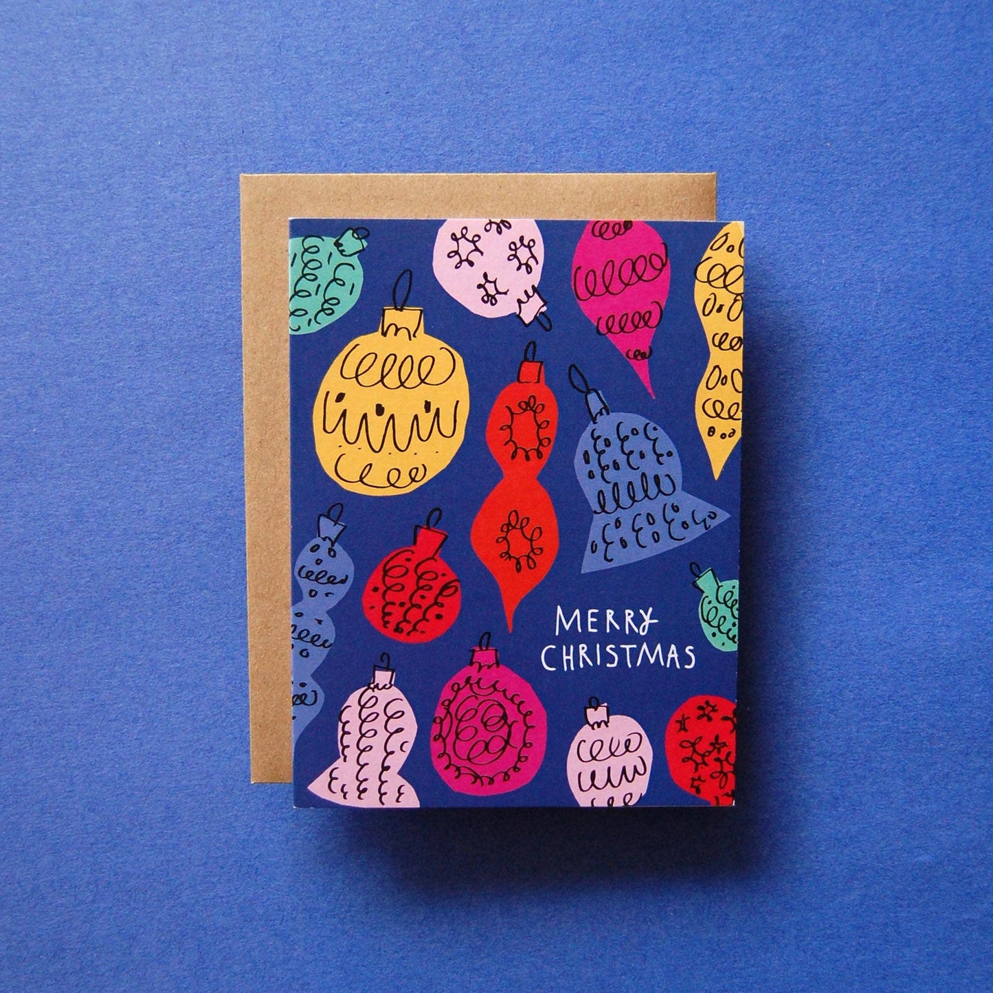 π¨π¦ "Retro Baubles" Holiday Greeting Card Set