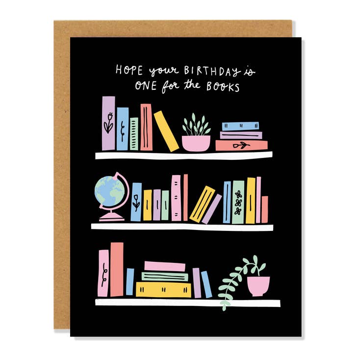 π¨π¦ "One for the Books" Birthday Cad