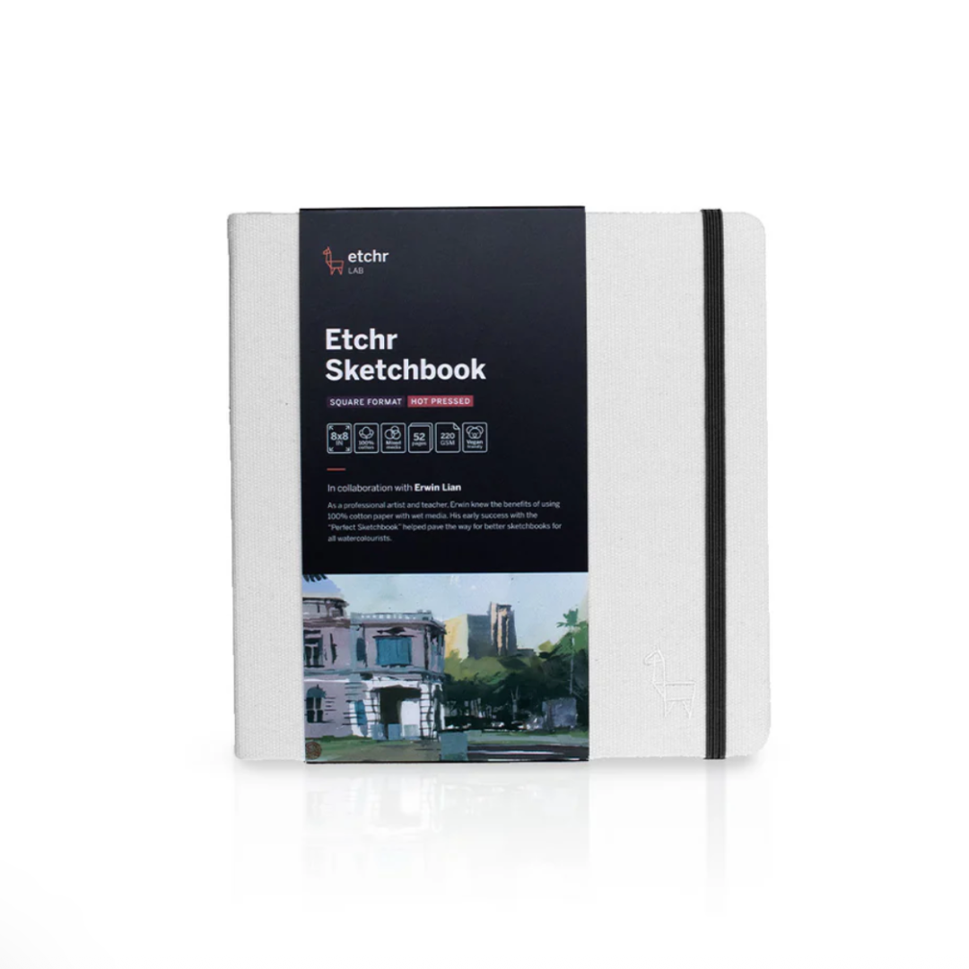 Etchr Square Watercolour Sketchbooks