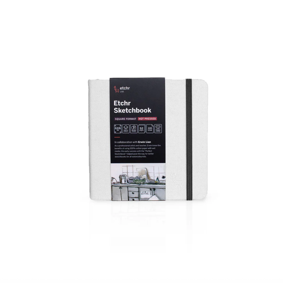 Etchr Square Watercolour Sketchbooks