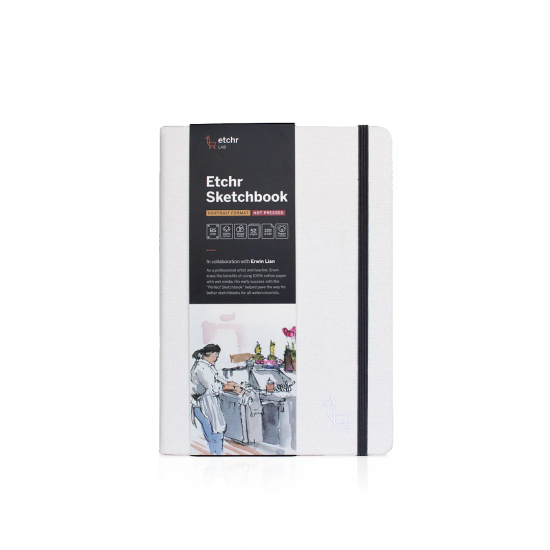 Etchr Portrait Watercolour Sketchbooks
