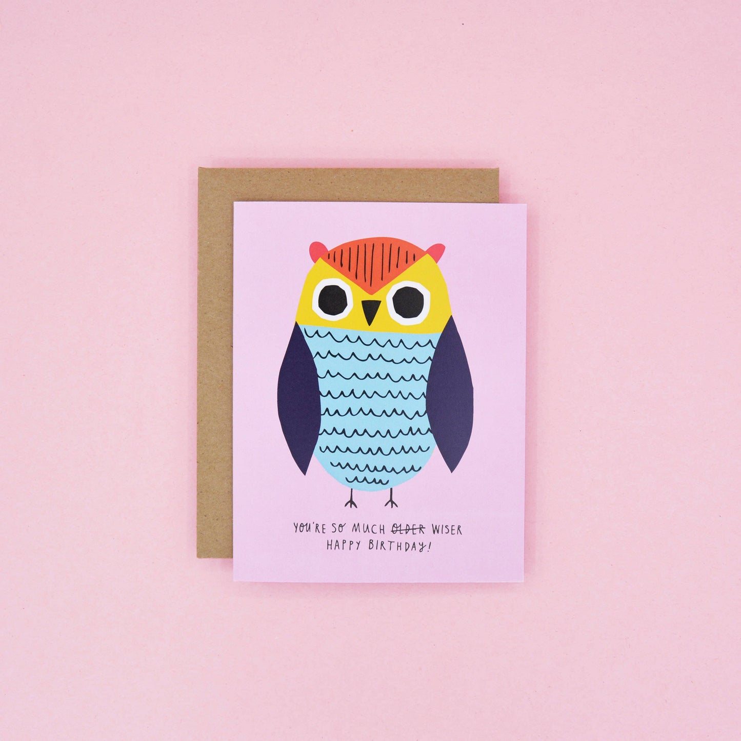 🇨🇦 "Wiser Owl" Birthday Card