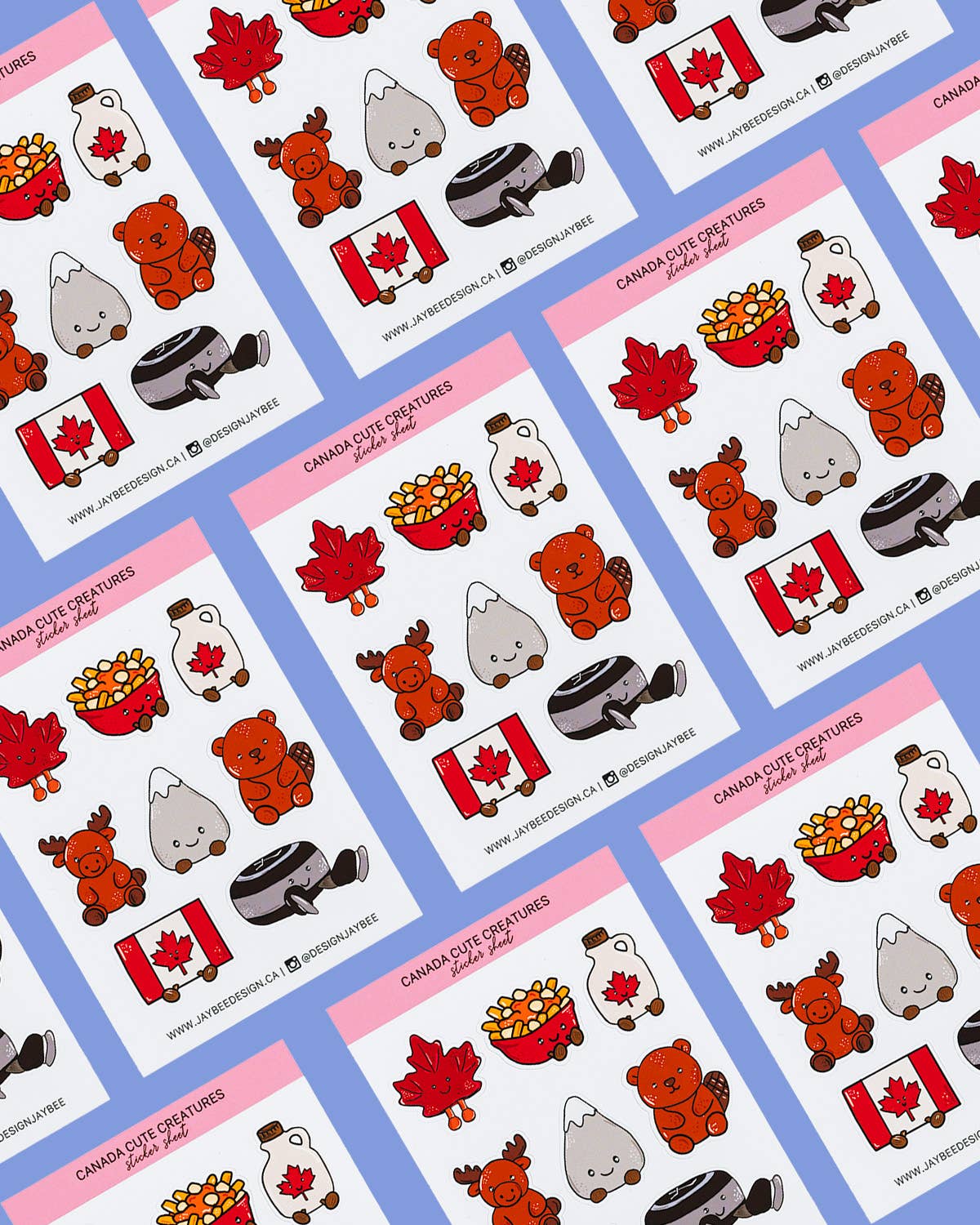 🇨🇦 "Canada" Mini Sticker Sheet